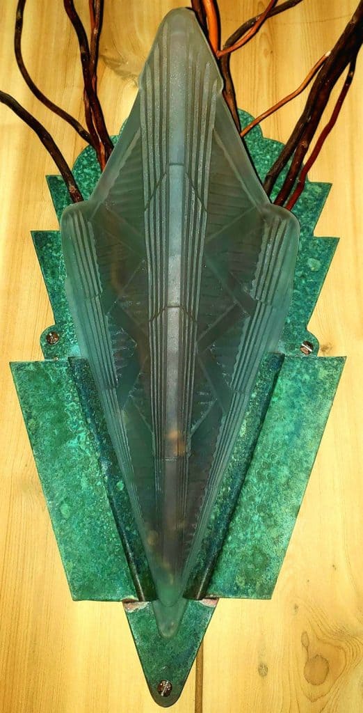 Mixed Media & Functional Art Glass Wall Holder