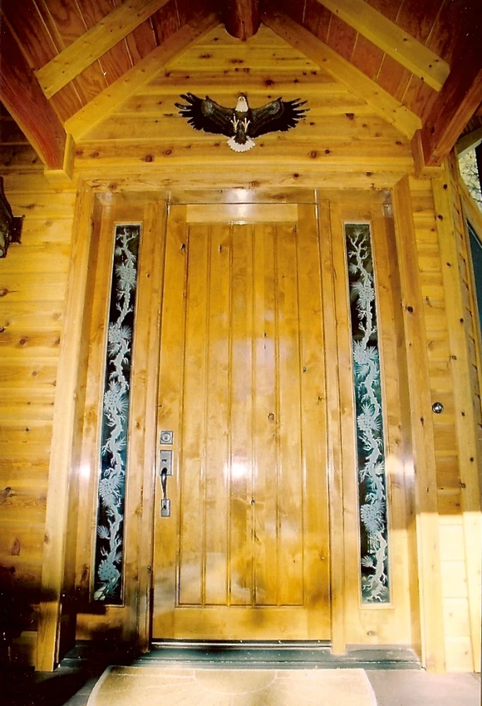 Etched glass entries 005